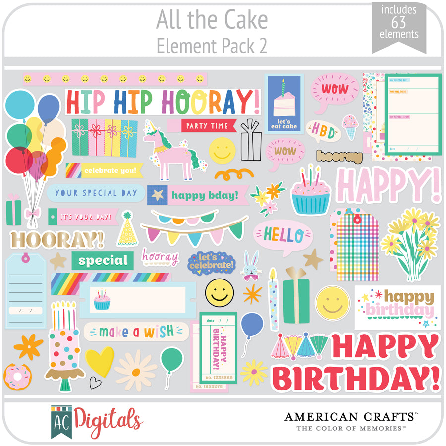 All the Cake Element Pack 2