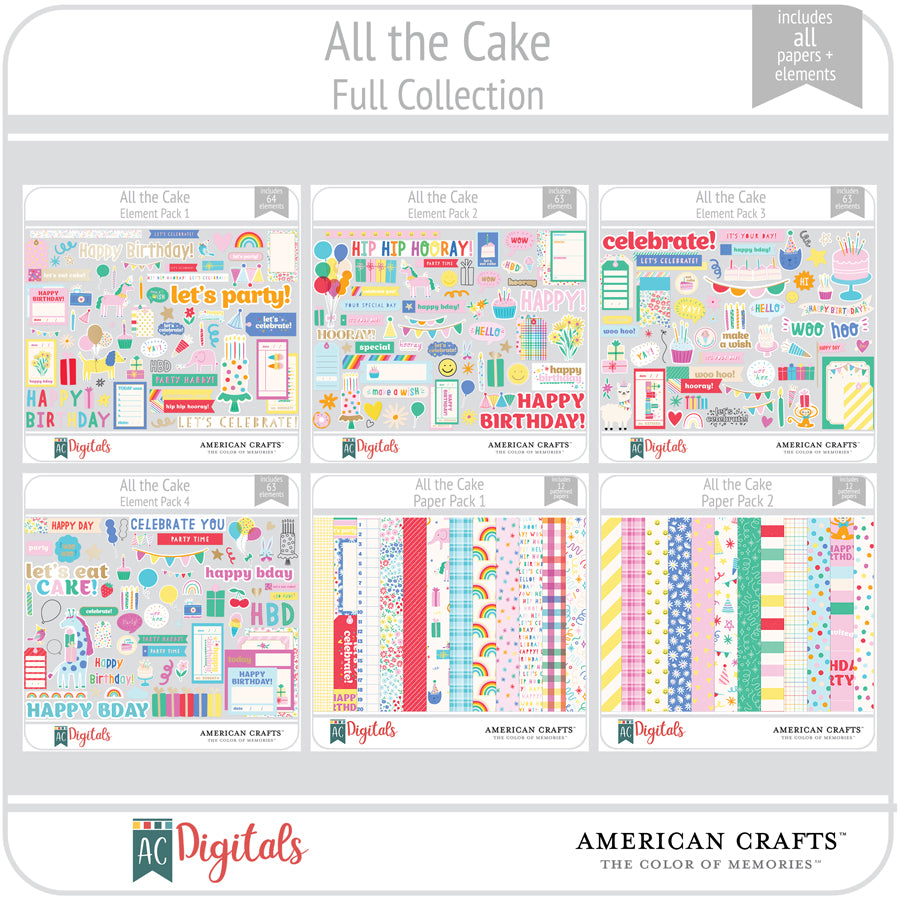 All the Cake Full Collection