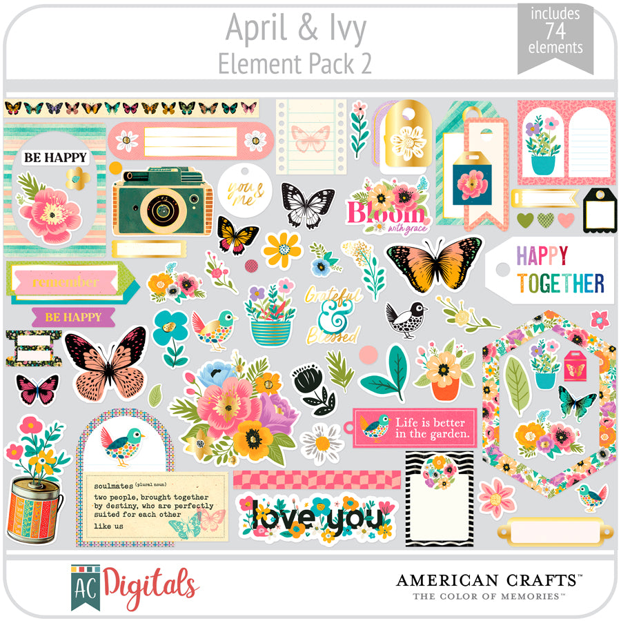 April & Ivy Element Pack 2
