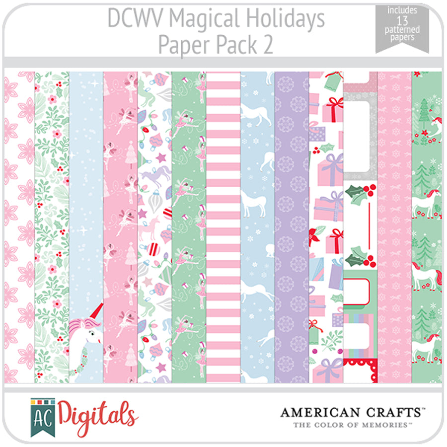 Magical Holidays Paper Pack 2
