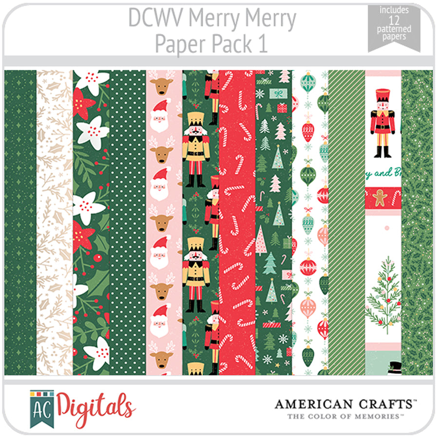 Merry Merry Paper Pack 1