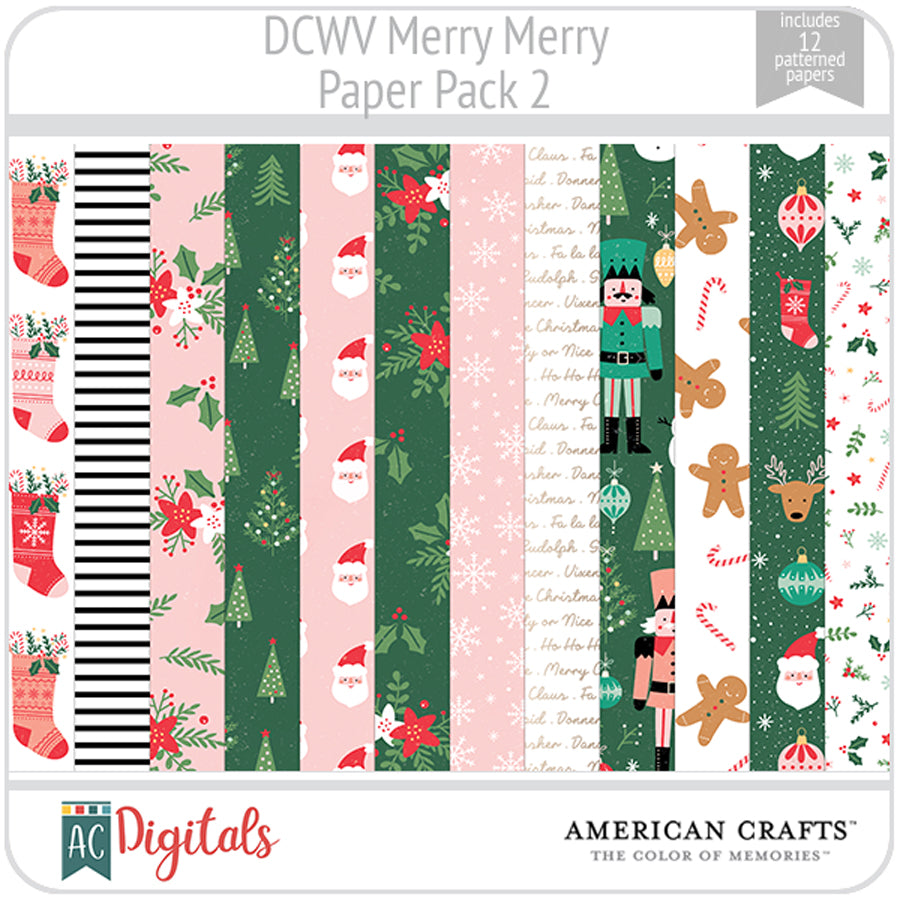 Merry Merry Paper Pack 2