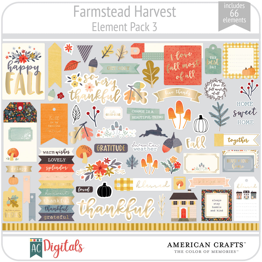 Farmstead Harvest Element Pack 3