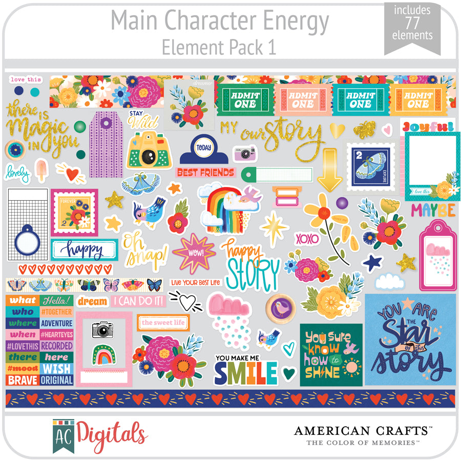 Main Character Energy Full Collection