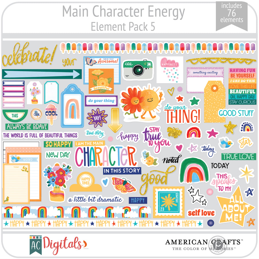 Main Character Energy Full Collection