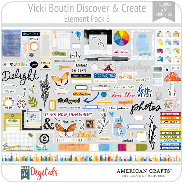 Discover & Create Element Pack 8