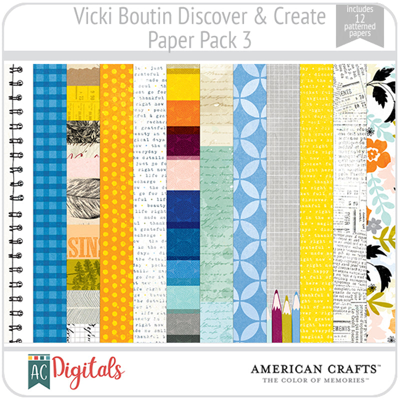 Discover & Create Paper Pack 3