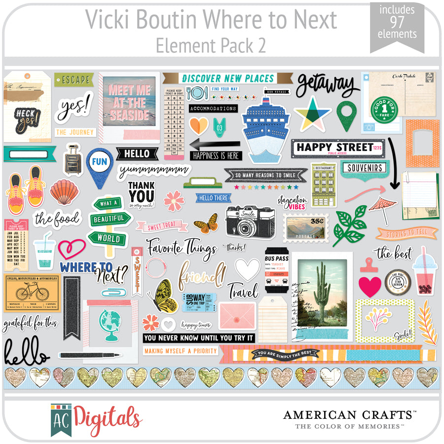 Where to Next Element Pack 2