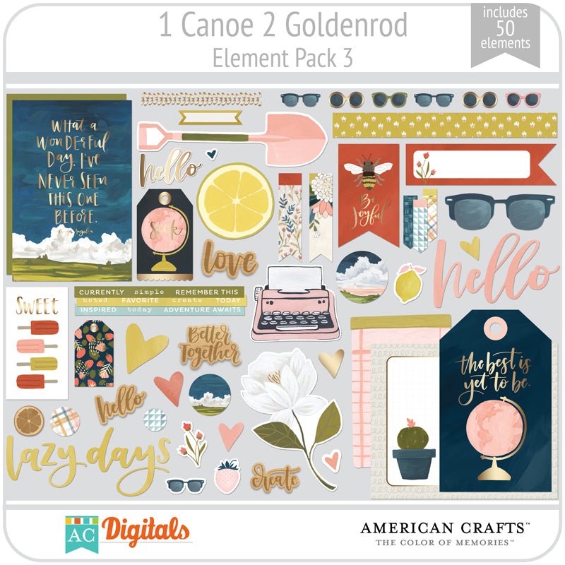 Goldenrod Element Pack 3