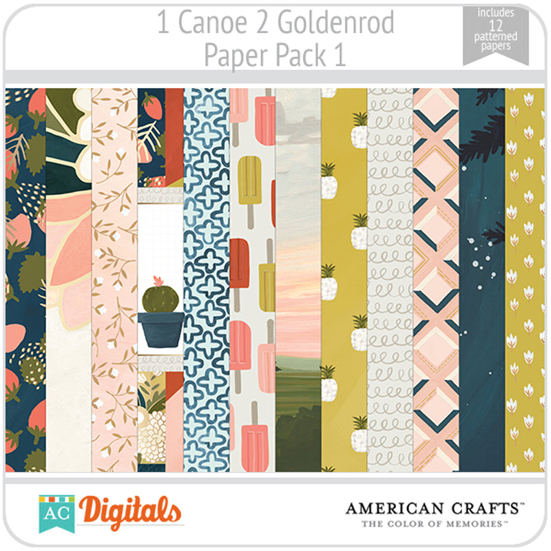 Goldenrod Paper Pack 1