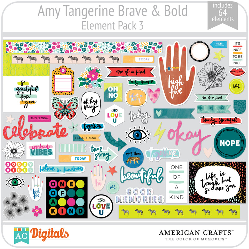Amy Tangerine Brave & Bold Full Collection