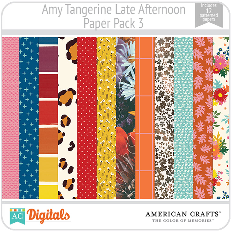 Amy Tangerine Late Afternoon Full Collection