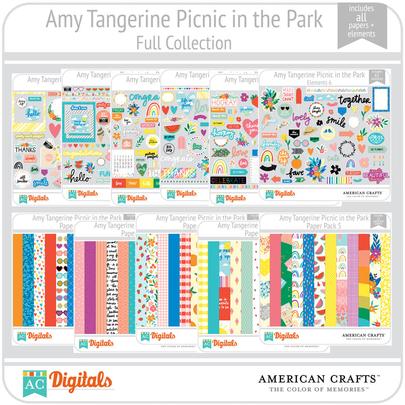 Amy Tangerine Picnic in the Park Full Collection