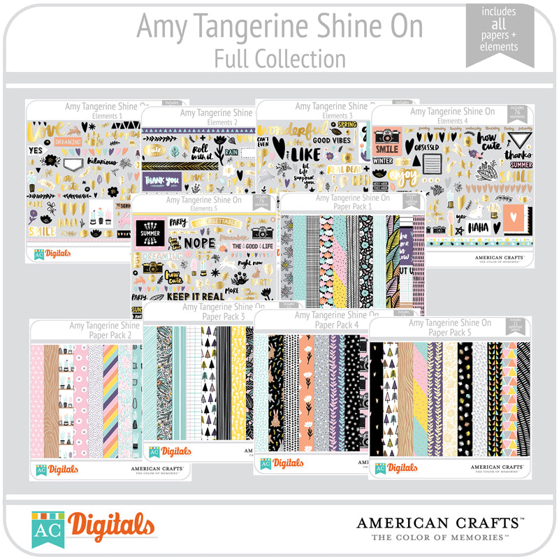 Amy Tangerine Shine On Full Collection