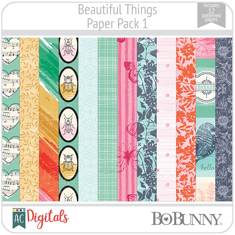 Beautiful Things Paper Pack 1