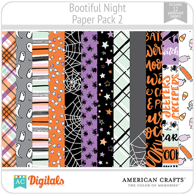 BOOtiful Night Paper Pack 2