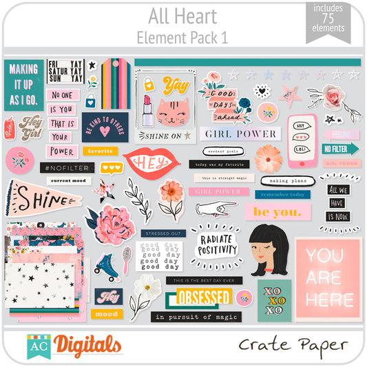 All Heart Element Pack 1