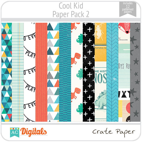 Cool Kid Paper Pack 2