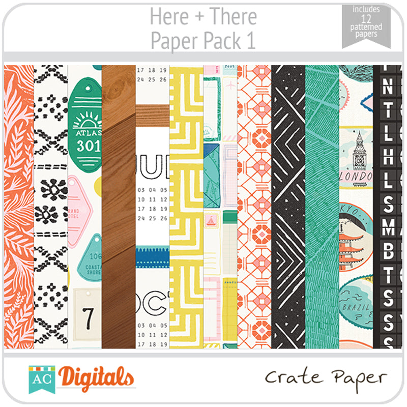 Here + There Paper Pack 1