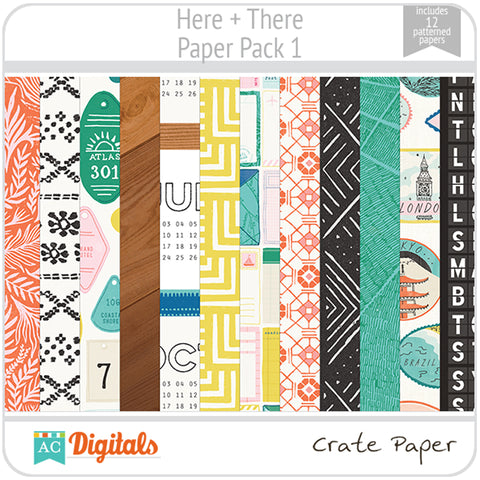 Here + There Paper Pack 1