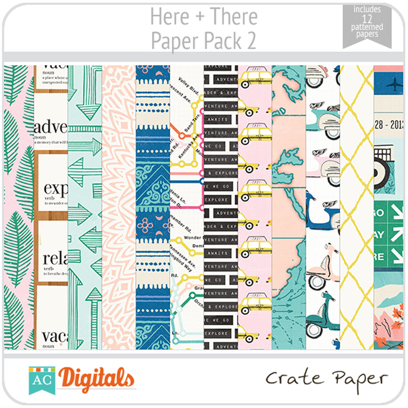 Here + There Paper Pack 2
