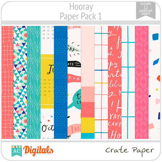 Hooray Paper Pack 1