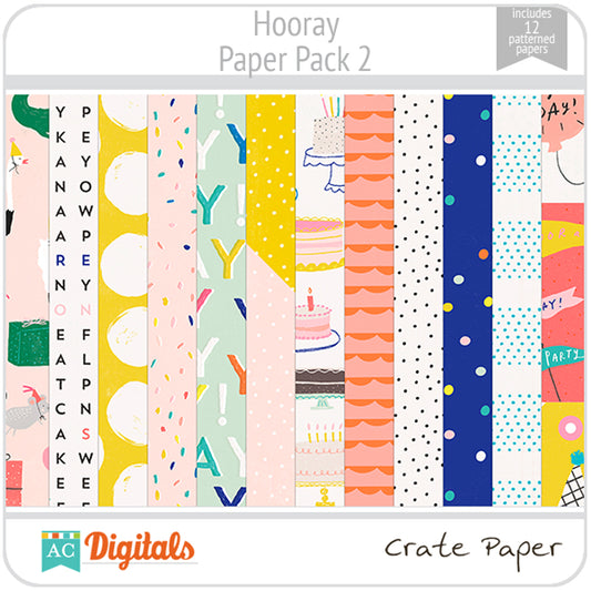 Hooray Paper Pack 2