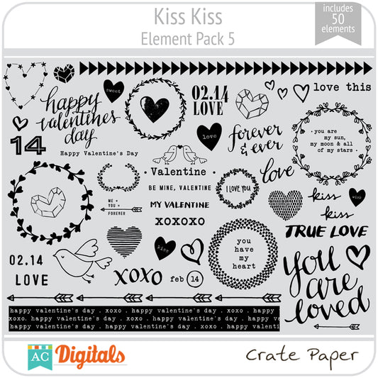 Kiss Kiss Element Pack 5