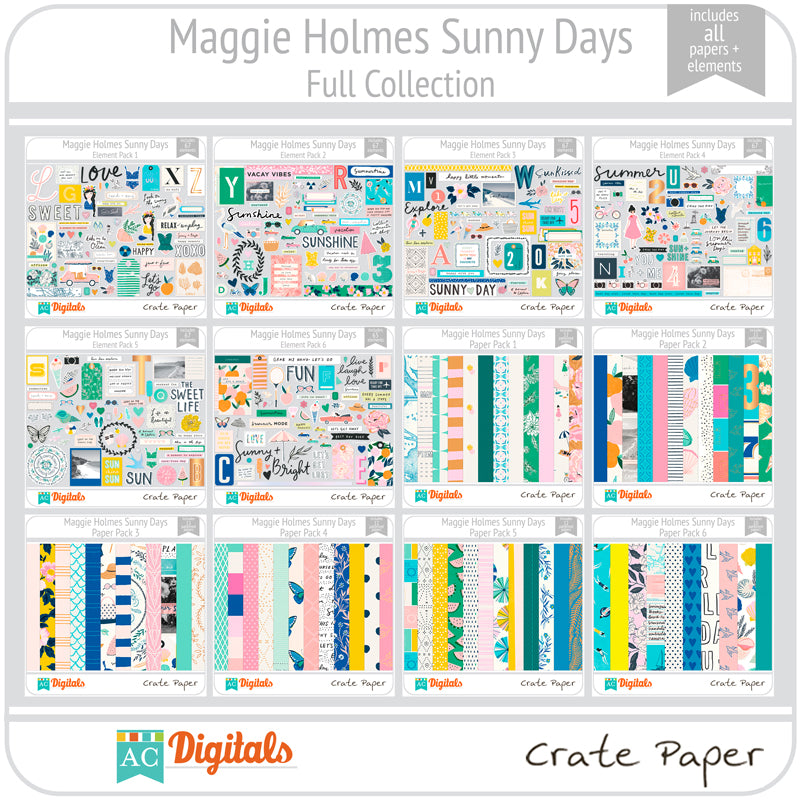 Maggie Holmes Sunny Days Full Collection