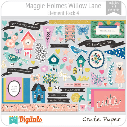 Maggie Holmes Willow Lane Element Pack 4