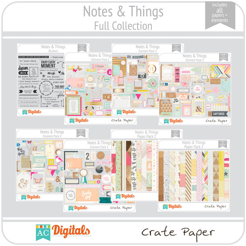 Notes & Things Full Collection