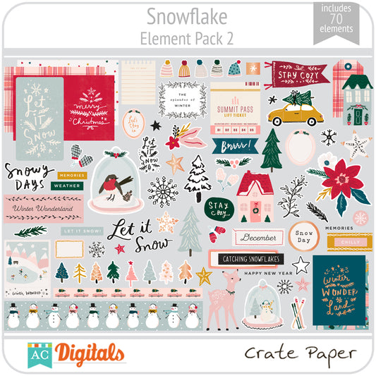 Snowflake Element Pack 2
