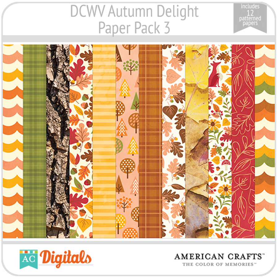Autumn Delight Paper Pack 3