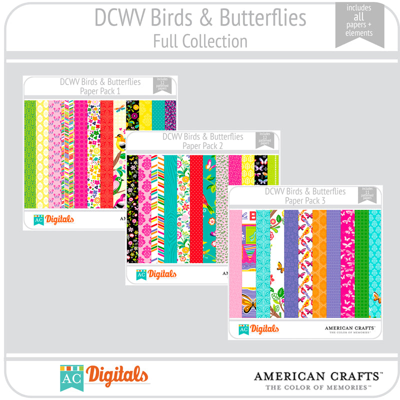Birds & Butterflies Full Collection
