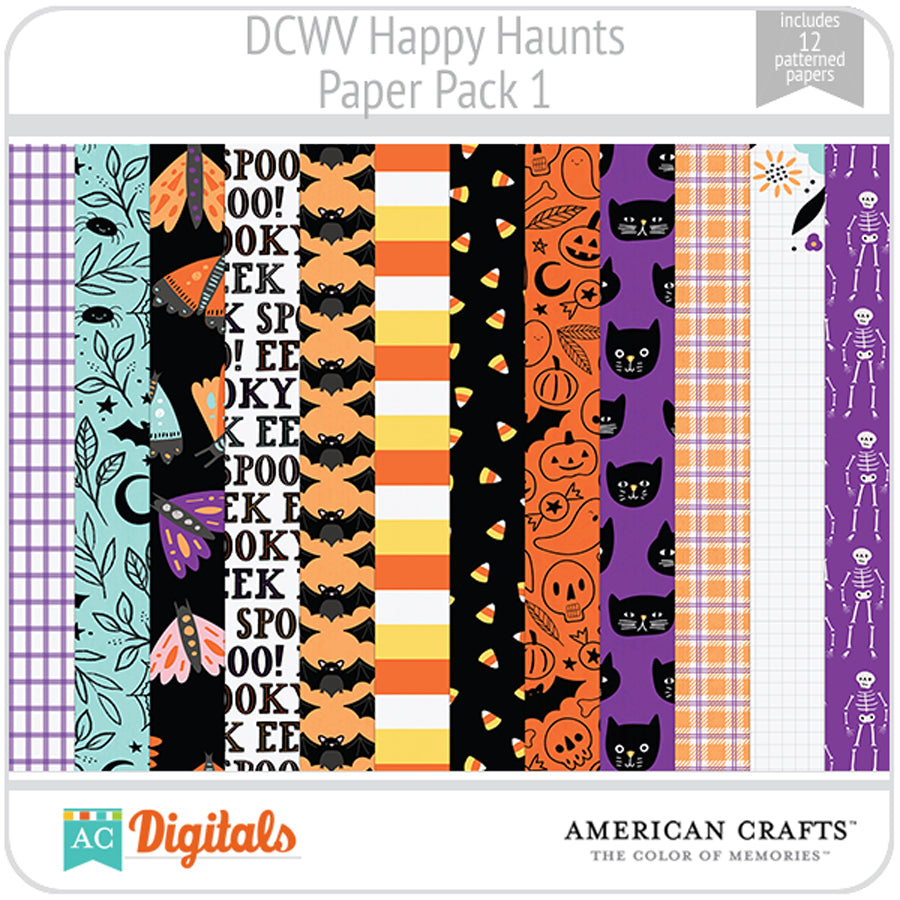 Happy Haunts Paper Pack 1