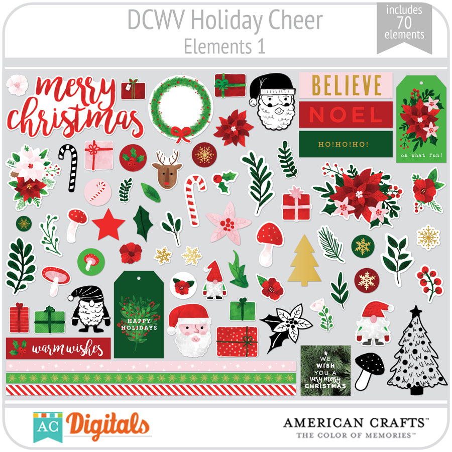 Holiday Cheer Element Pack 1