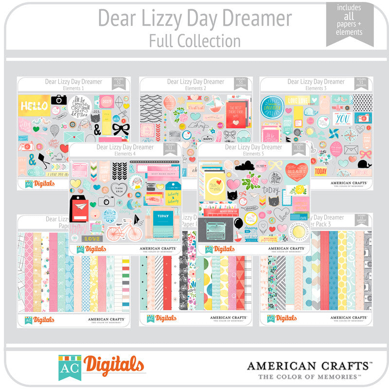 Dear Lizzy Day Dreamer Full Collection