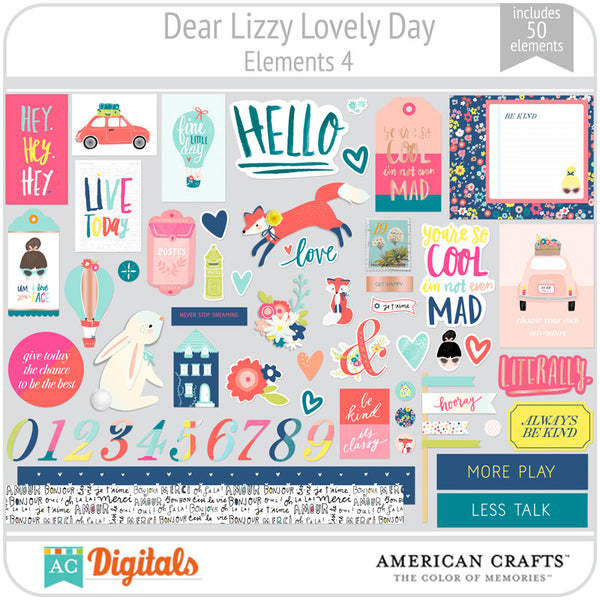 Dear Lizzy Lovely Day Full Collection
