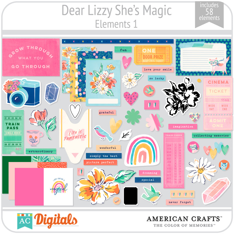 Dear Lizzy She's Magic Full Collection