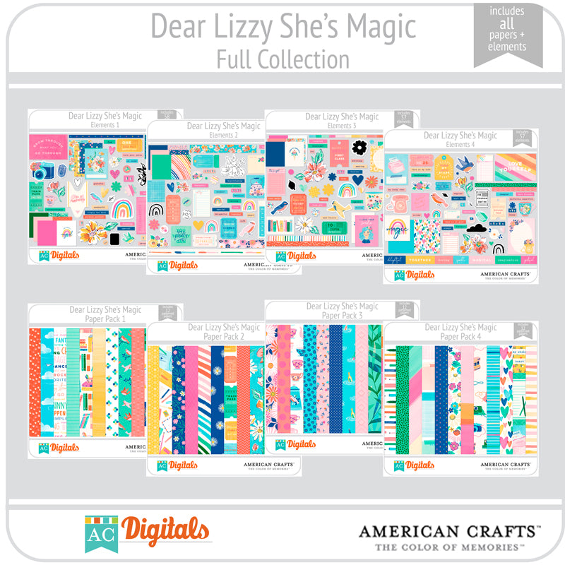 Dear Lizzy She's Magic Full Collection