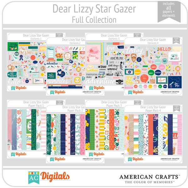 Dear Lizzy Star Gazer Full Collection