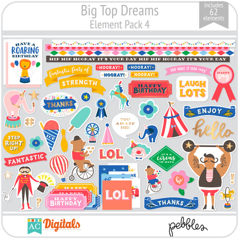 Big Top Dreams Element Pack 4