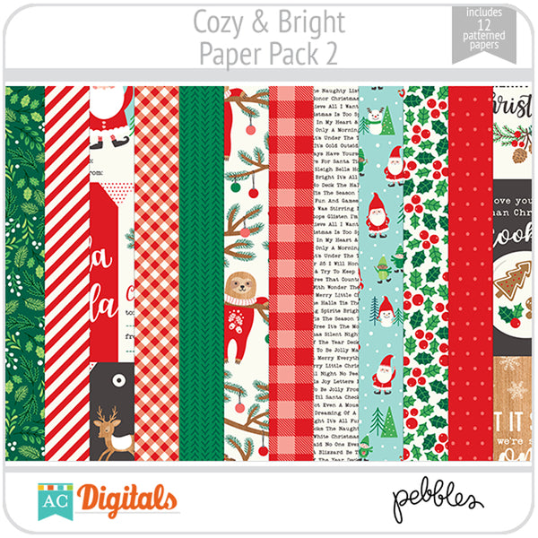 Cozy & Bright Paper Pack 2