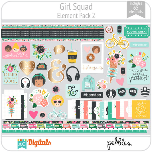 Girl Squad Element Pack 2