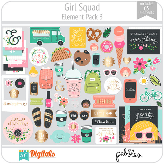 Girl Squad Element Pack 3