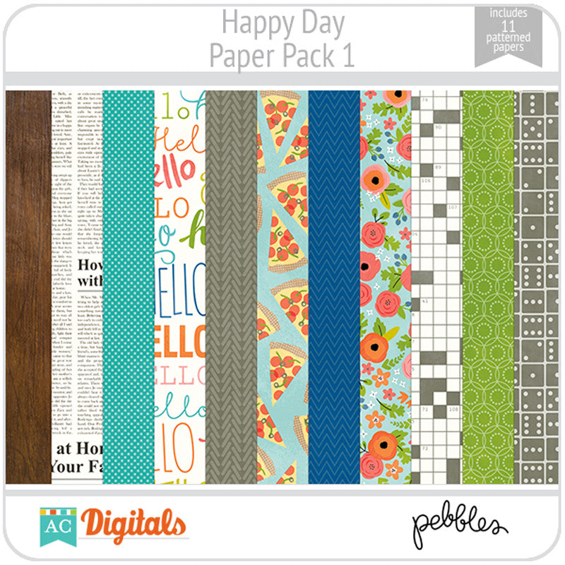 Happy Day Paper Pack 1