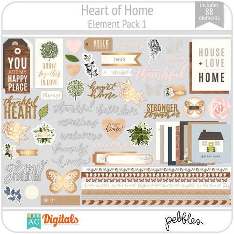Heart of Home Element Pack 1
