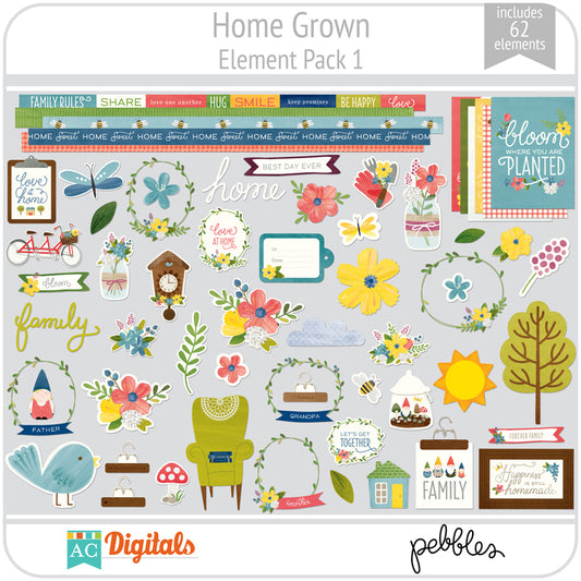 Home Grown Element Pack 1