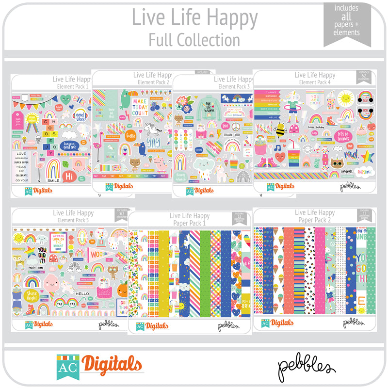 Live Life Happy Full Collection