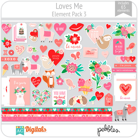 Loves Me Element Pack 3